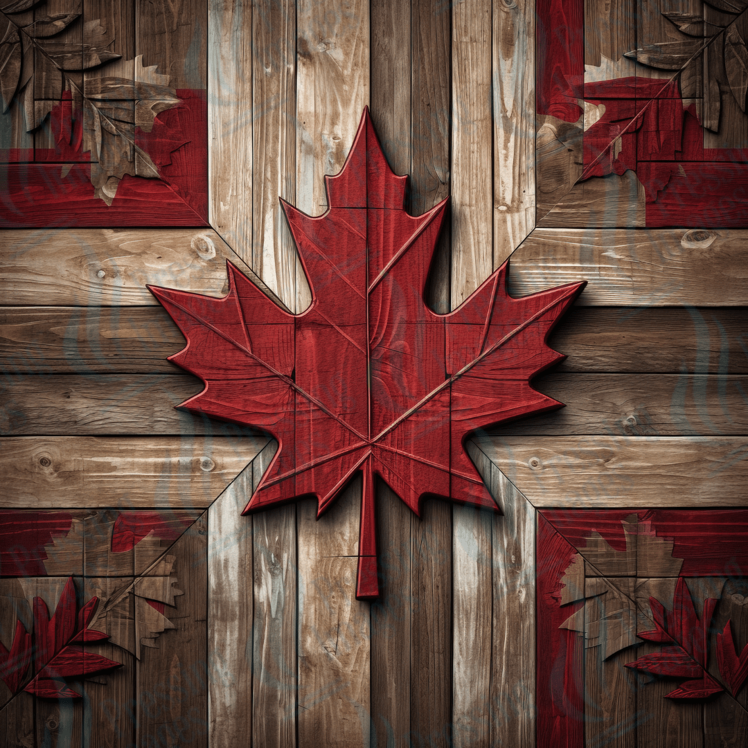 VP 1013 Canada Woodgrain - Pressing Images