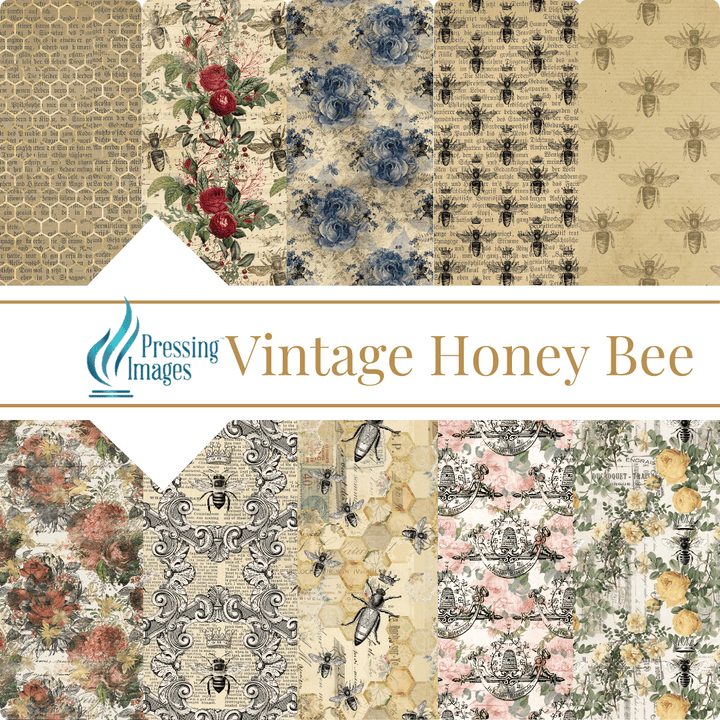 VP 1014 Vintage Bee - Pressing Images