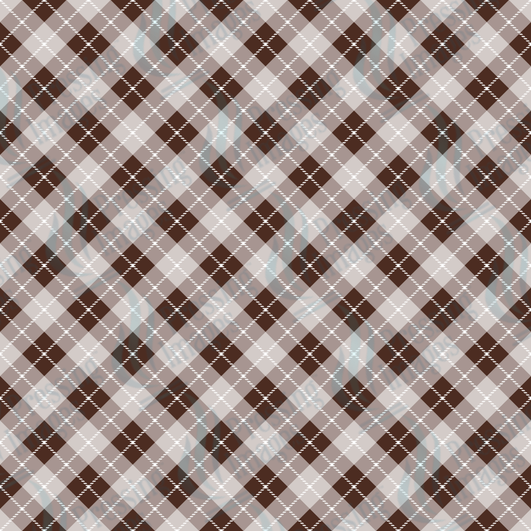 VP 1020 Pink and Brown Plaid - Pressing Images