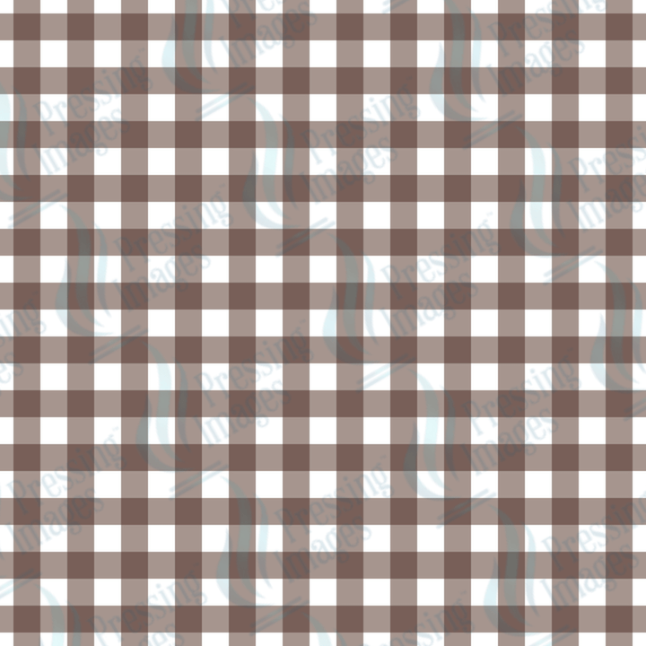 VP 1020 Pink and Brown Plaid - Pressing Images