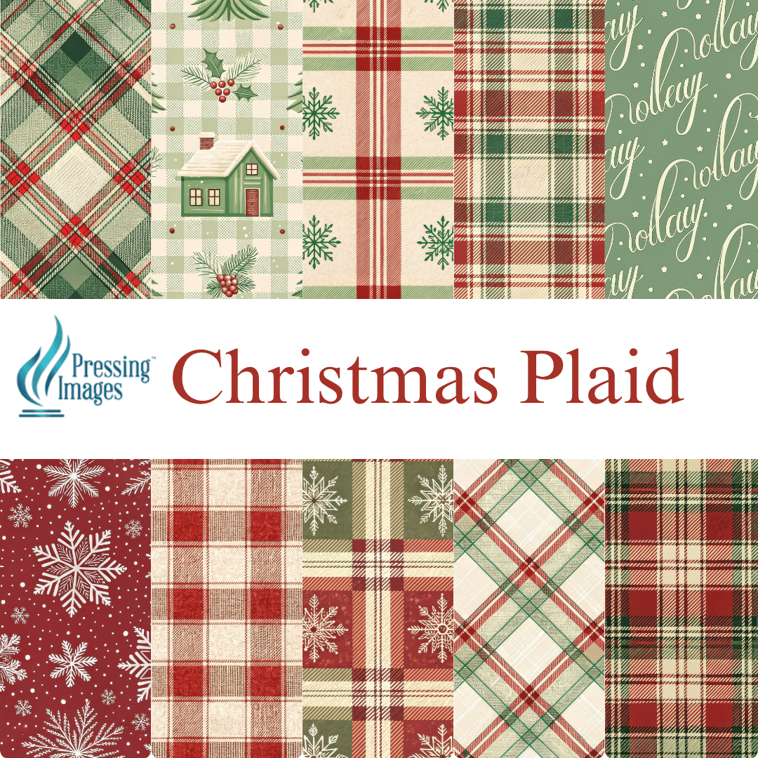 VP 1025 Christmas Vinyl Sheet Packs - Pressing Images
