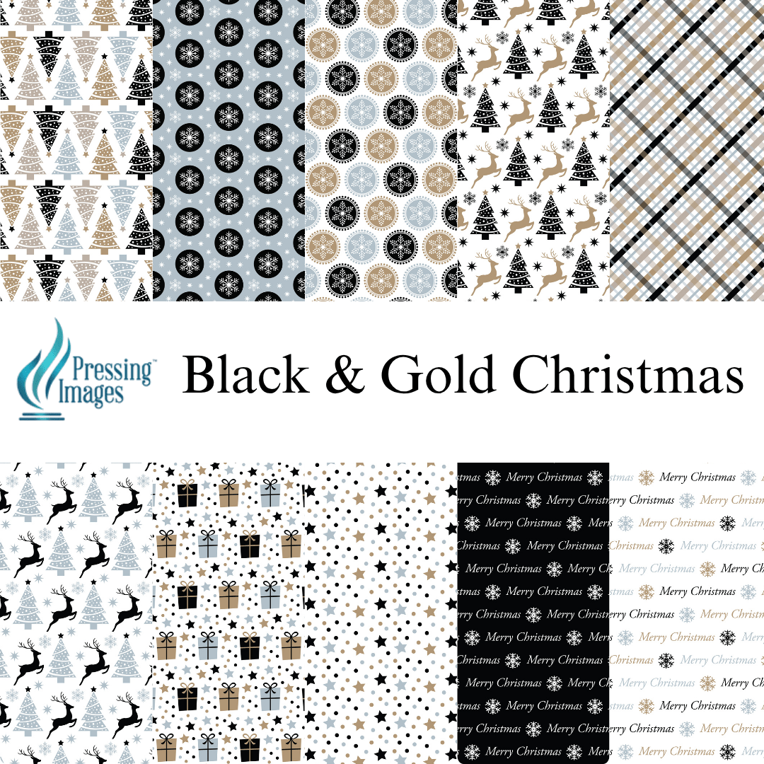 VP 1025 Christmas Vinyl Sheet Packs - Pressing Images