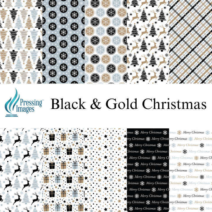 VP 1025 Christmas Vinyl Sheet Packs - Pressing Images