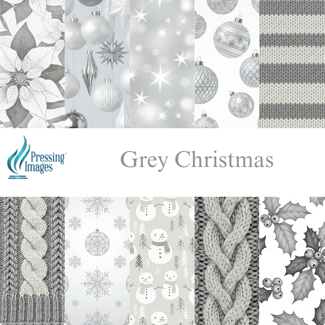 VP 1025 Christmas Vinyl Sheet Packs - Pressing Images