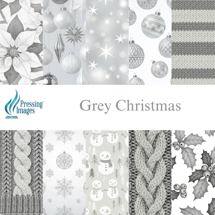 VP 1025 Christmas Vinyl Sheet Packs - Pressing Images