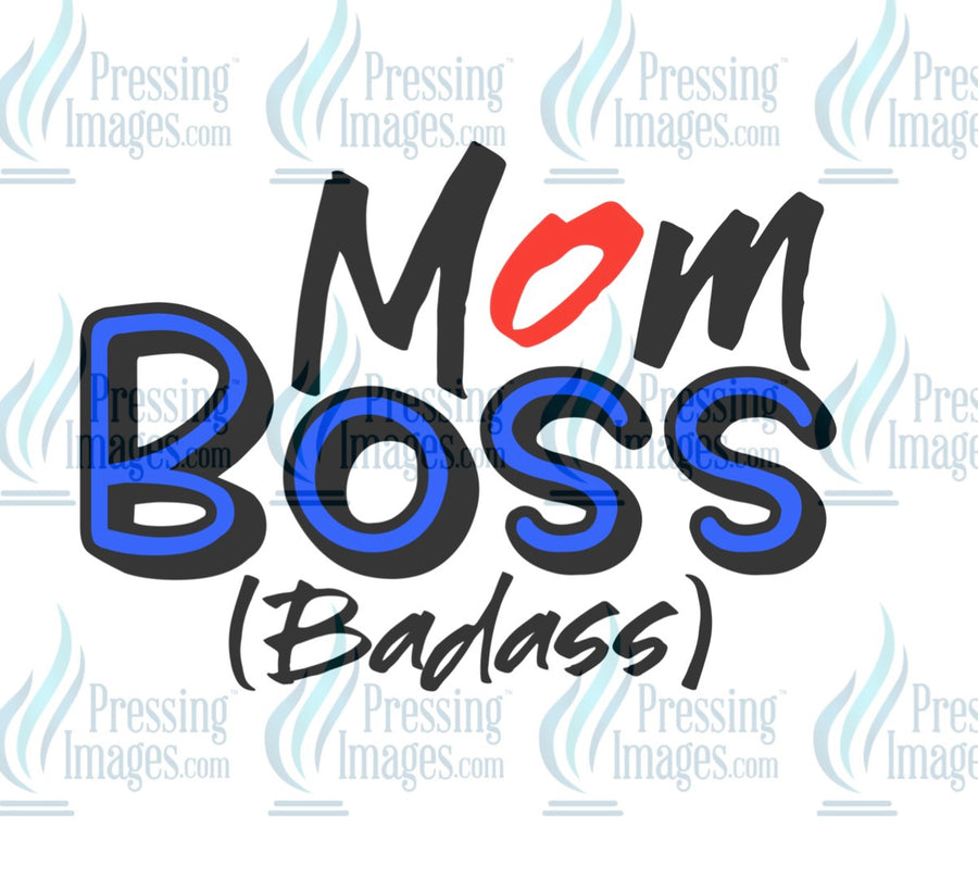 Decal: Mom Boss Badass