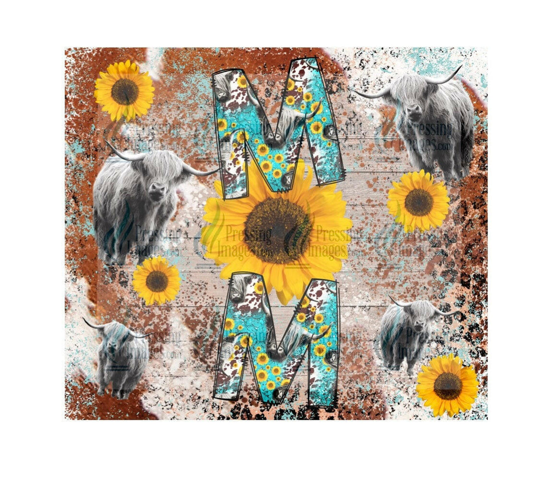 4400 MOM cow sunflower.