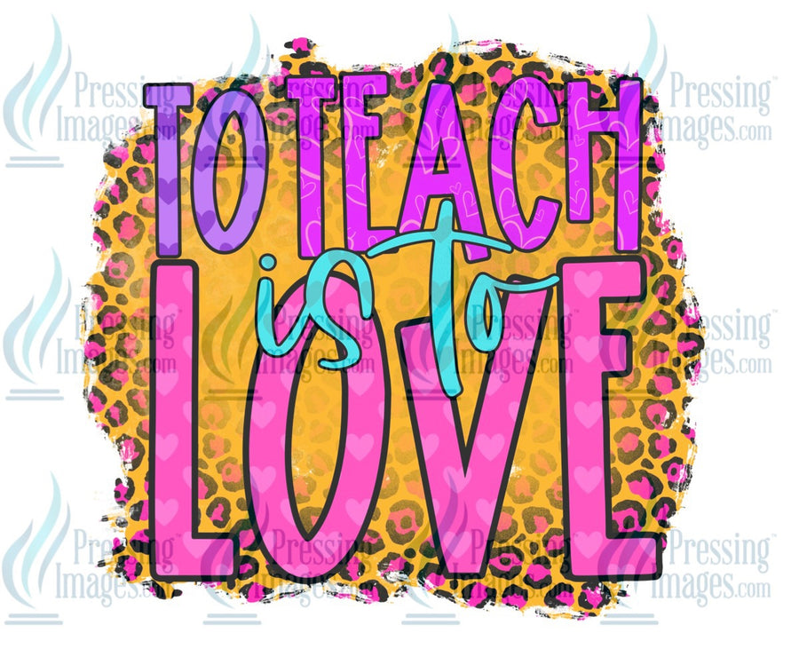 Decal: To Teach Us To Love