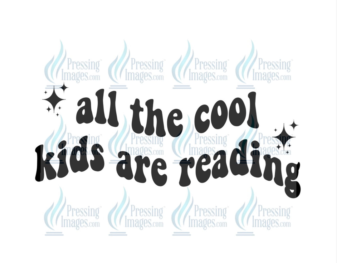 Decal: 4079 all the cool kids are reading