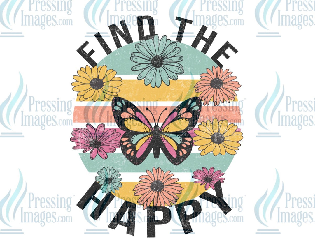 Decal: Find the Happy