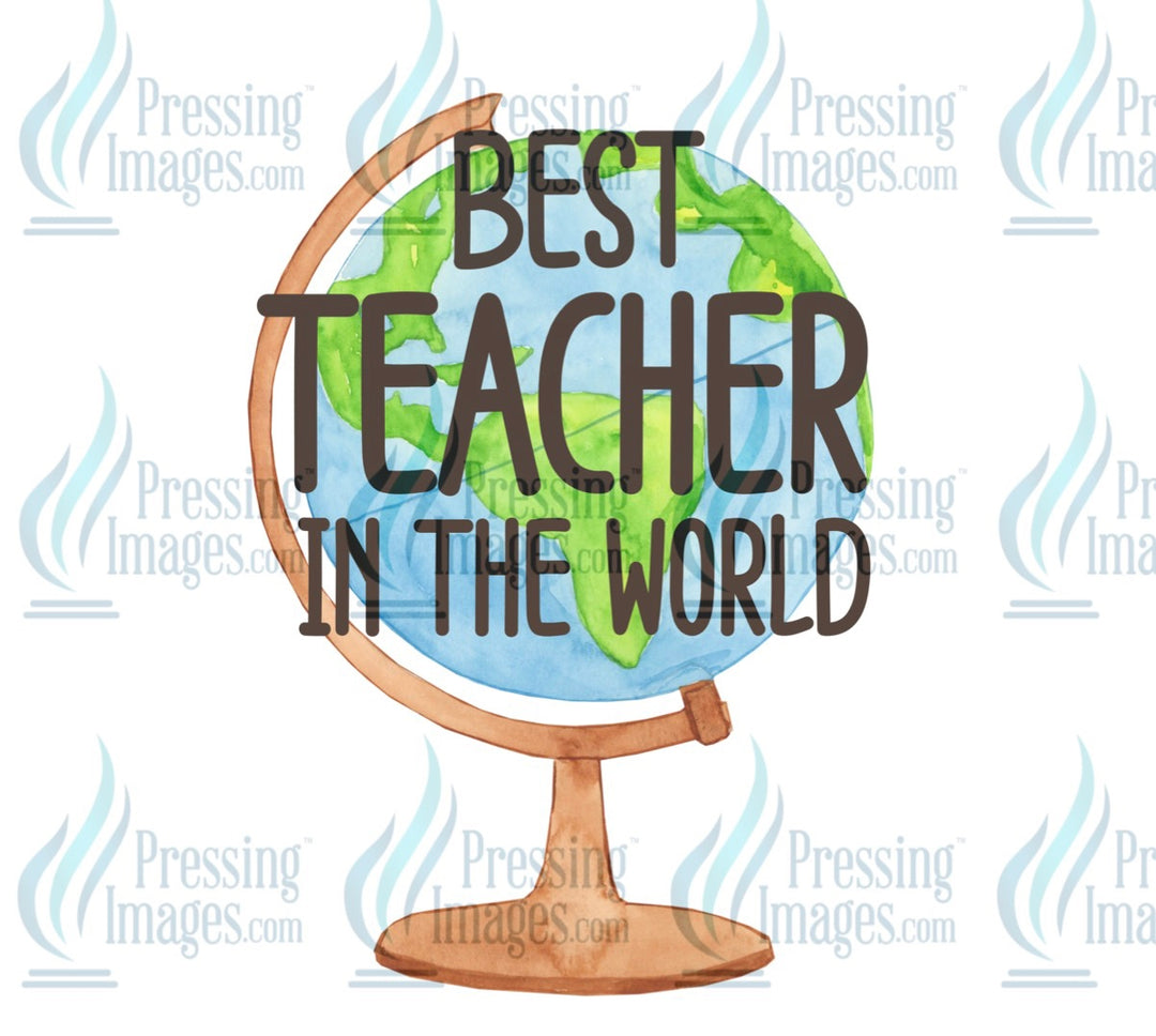 Decal: Best Teacher In The World