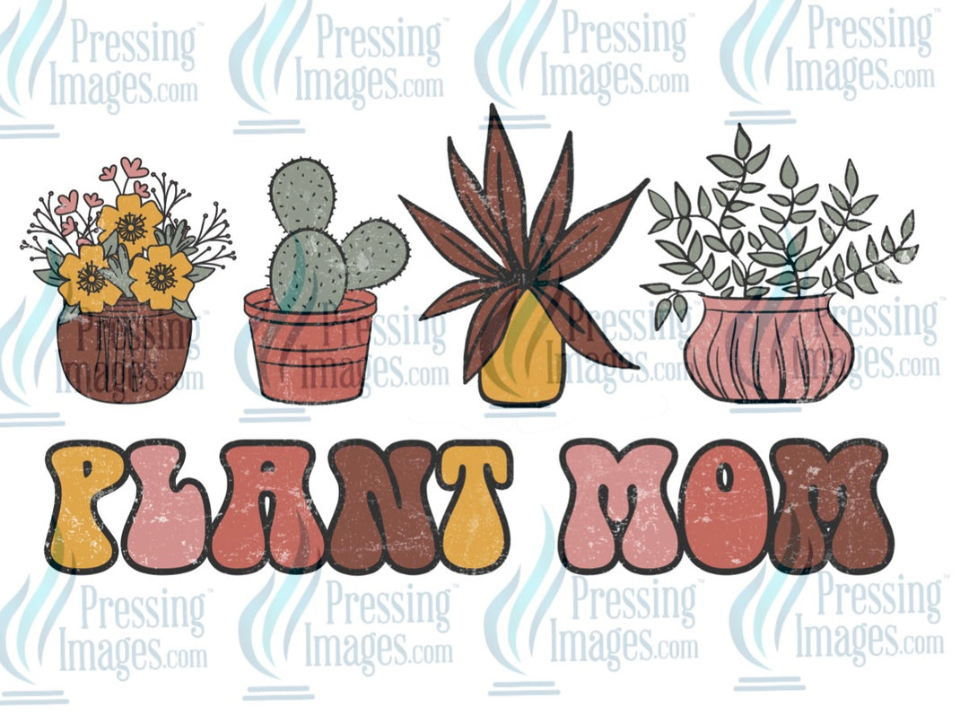 Decal: Plant mom