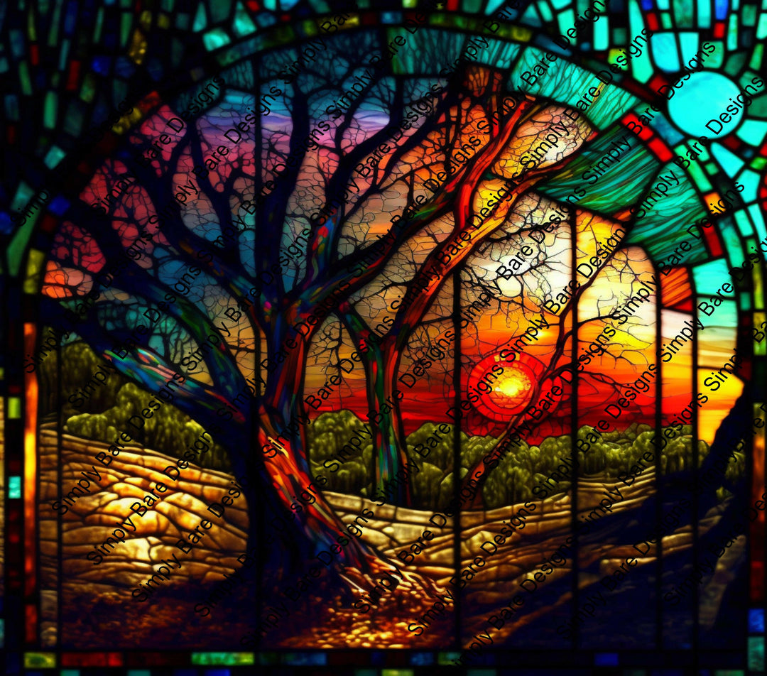 11000 Tree Sunset.