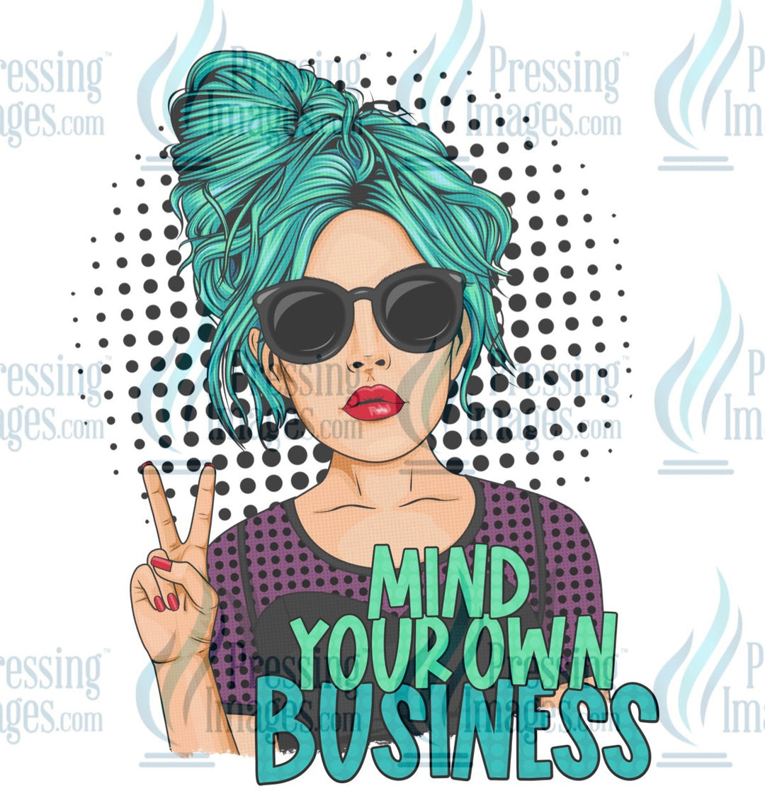 Decal: 209 Mind your own business