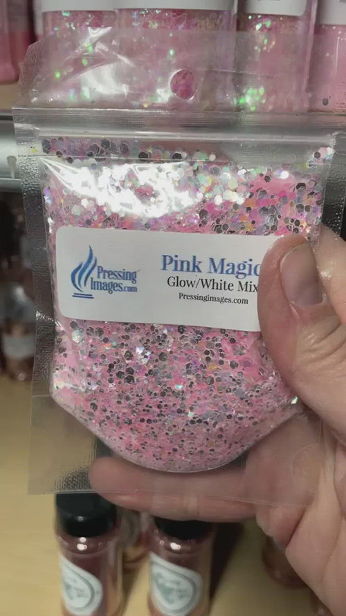 Pink Magic (Glows Green).