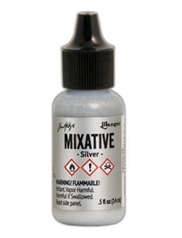 Tim Holtz Alcohol Ink Silver