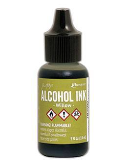 Tim Holtz Alcohol Ink Willow