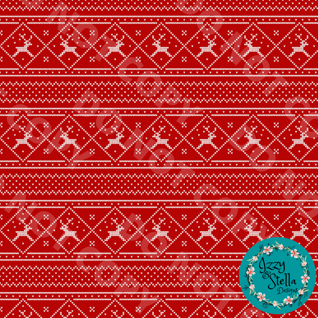 17. ISD- Red Sweater Tumbler Wrap