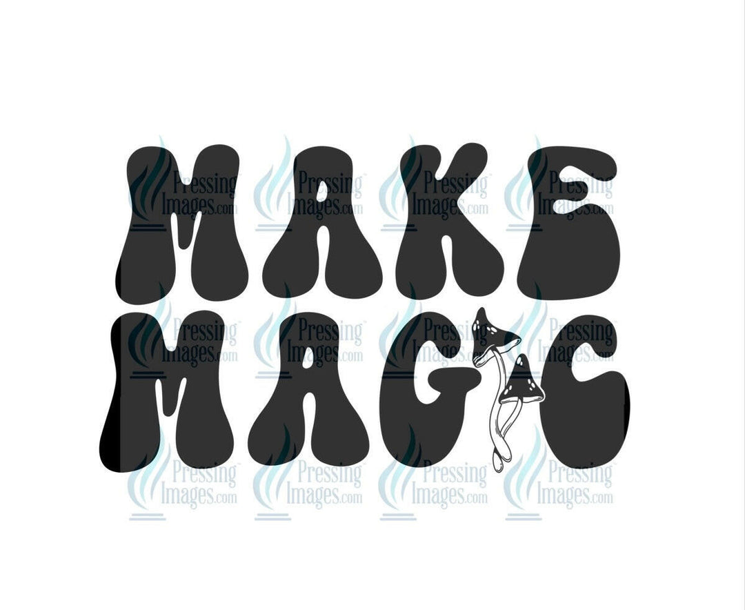 Decal: 4090 Make magic black.