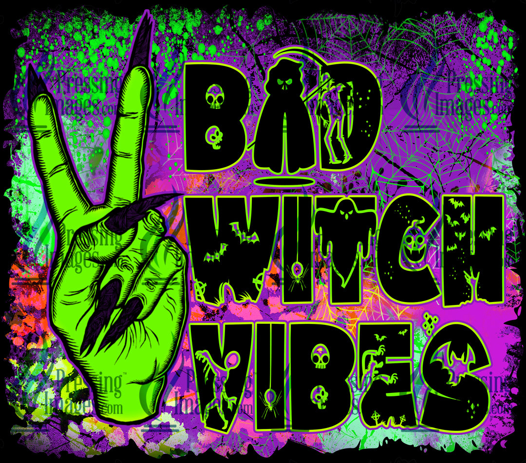 2006 Bad Witch Vibes Tumbler Wrap