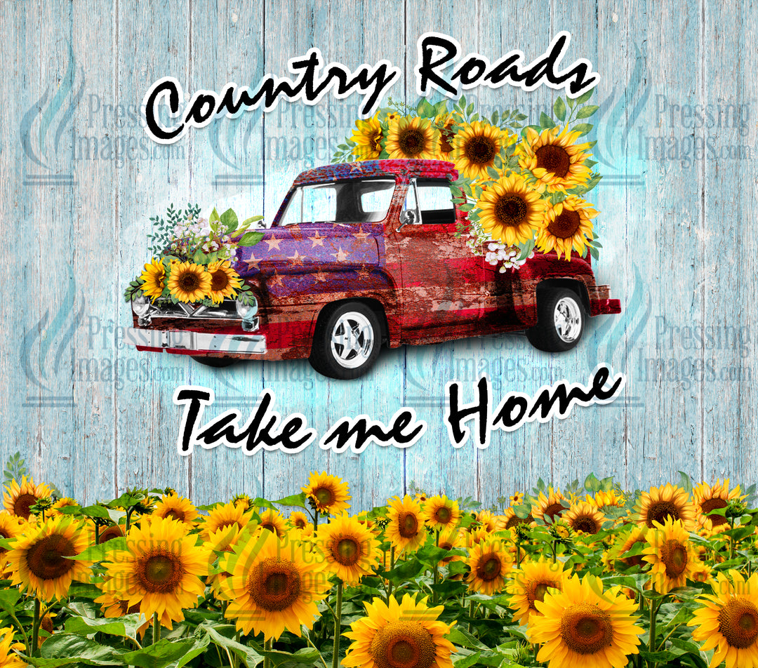 2016 Country Roads Take Me Home Tumbler Wrap