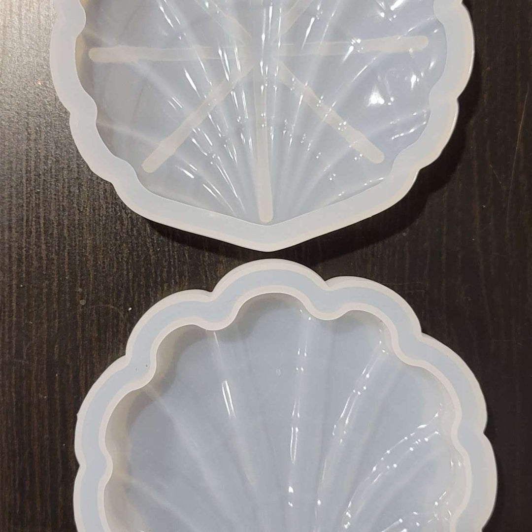 Shell Dish Mold with Lid
