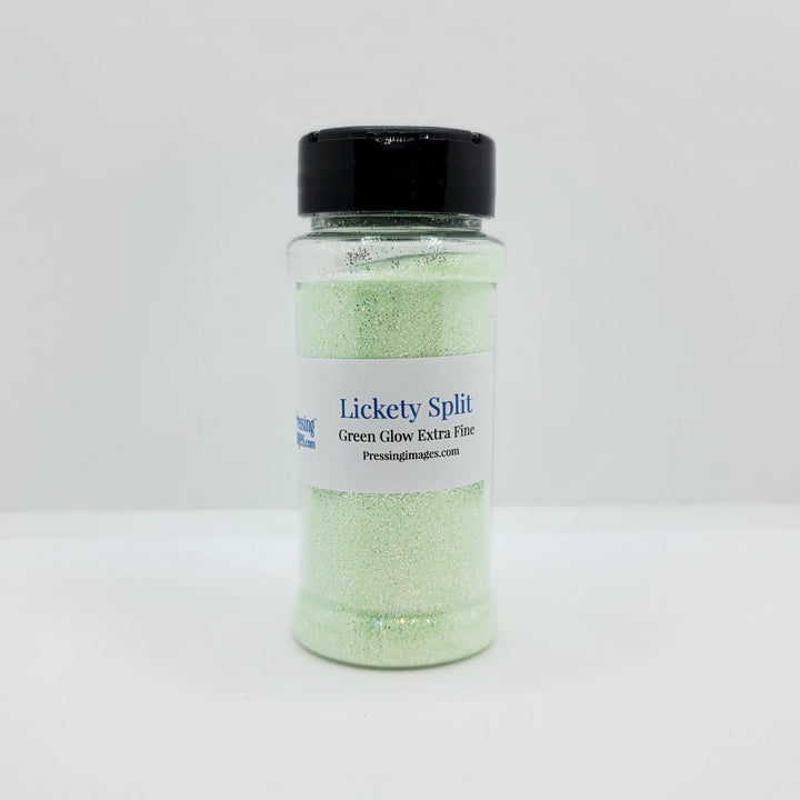 Lickety Split glow in the dark Glitters (Glows Green) in bottle