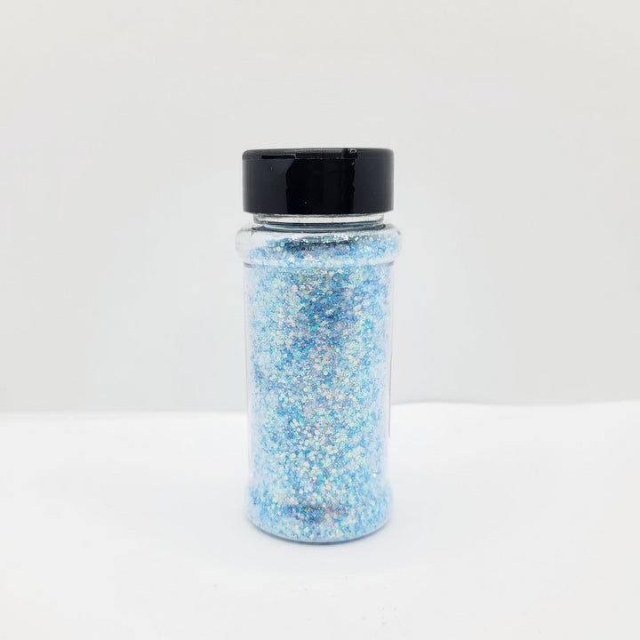 Icy Blue Mix Glitters in a bottle