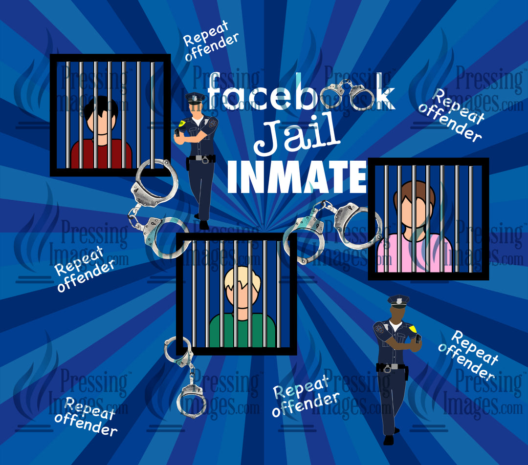 2031 Facebook Jail Tumbler Wrap
