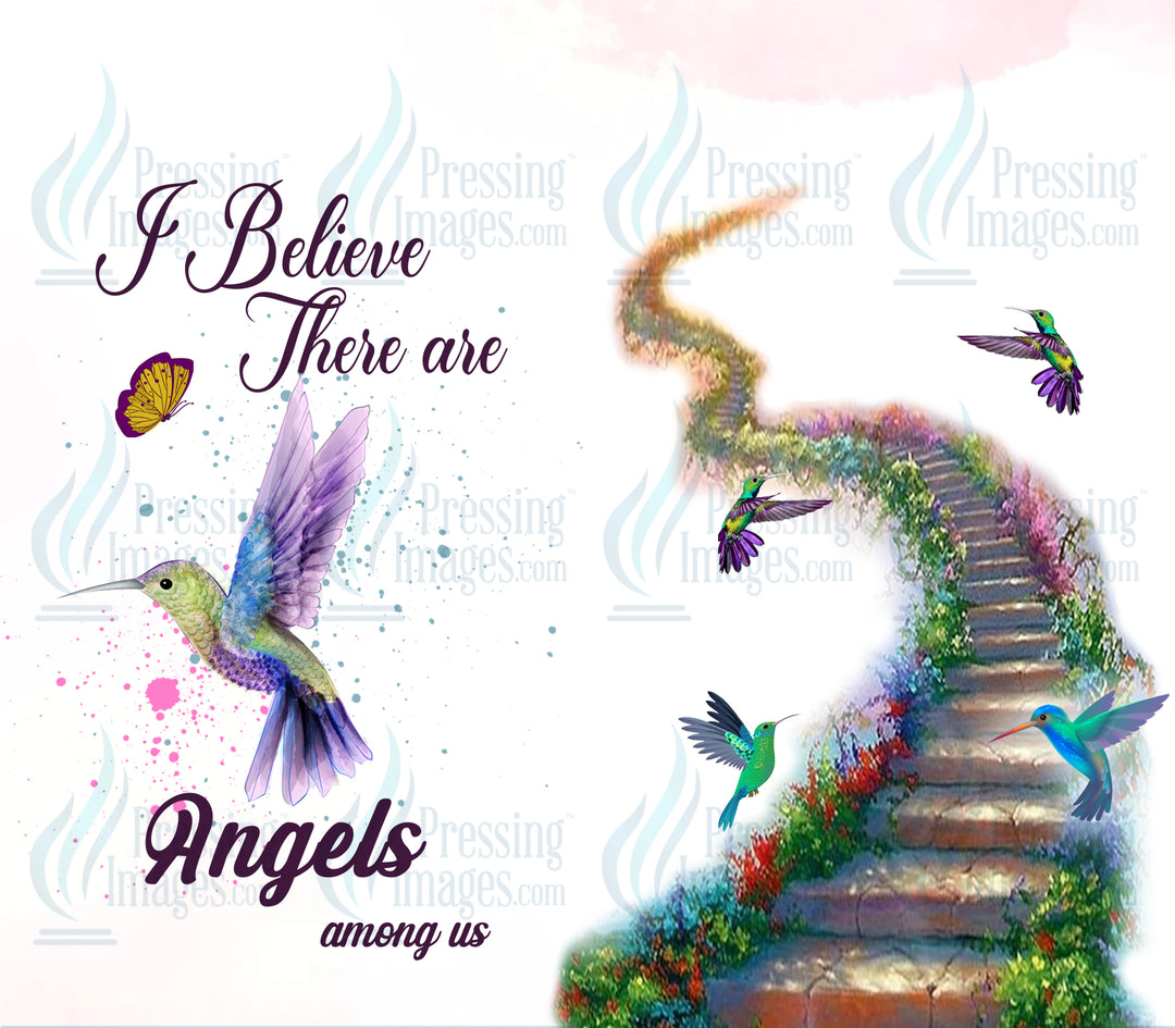 2046 I Believe There Are Angels Tumbler Wrap