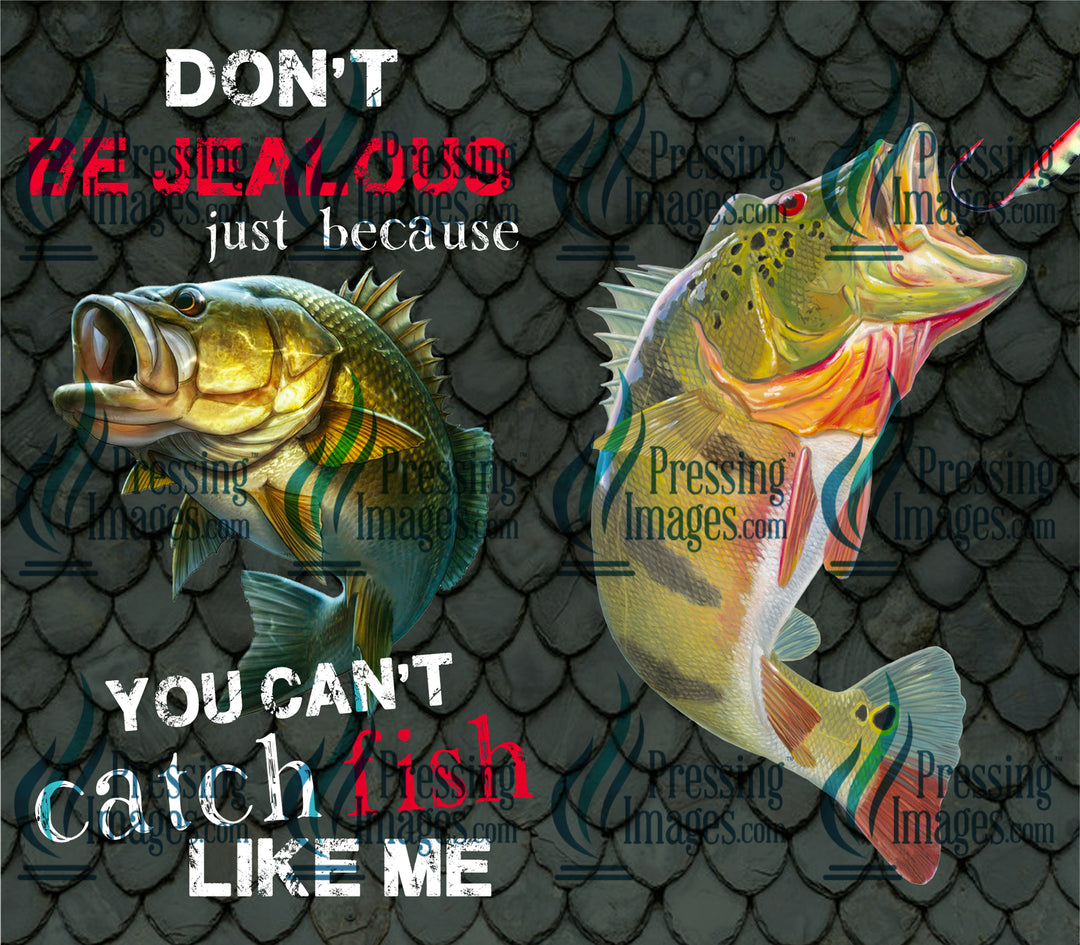 2051 Jealous Fish Tumbler Wrap