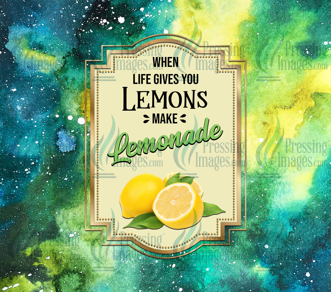 2056 Lemonade Tumbler Wrap