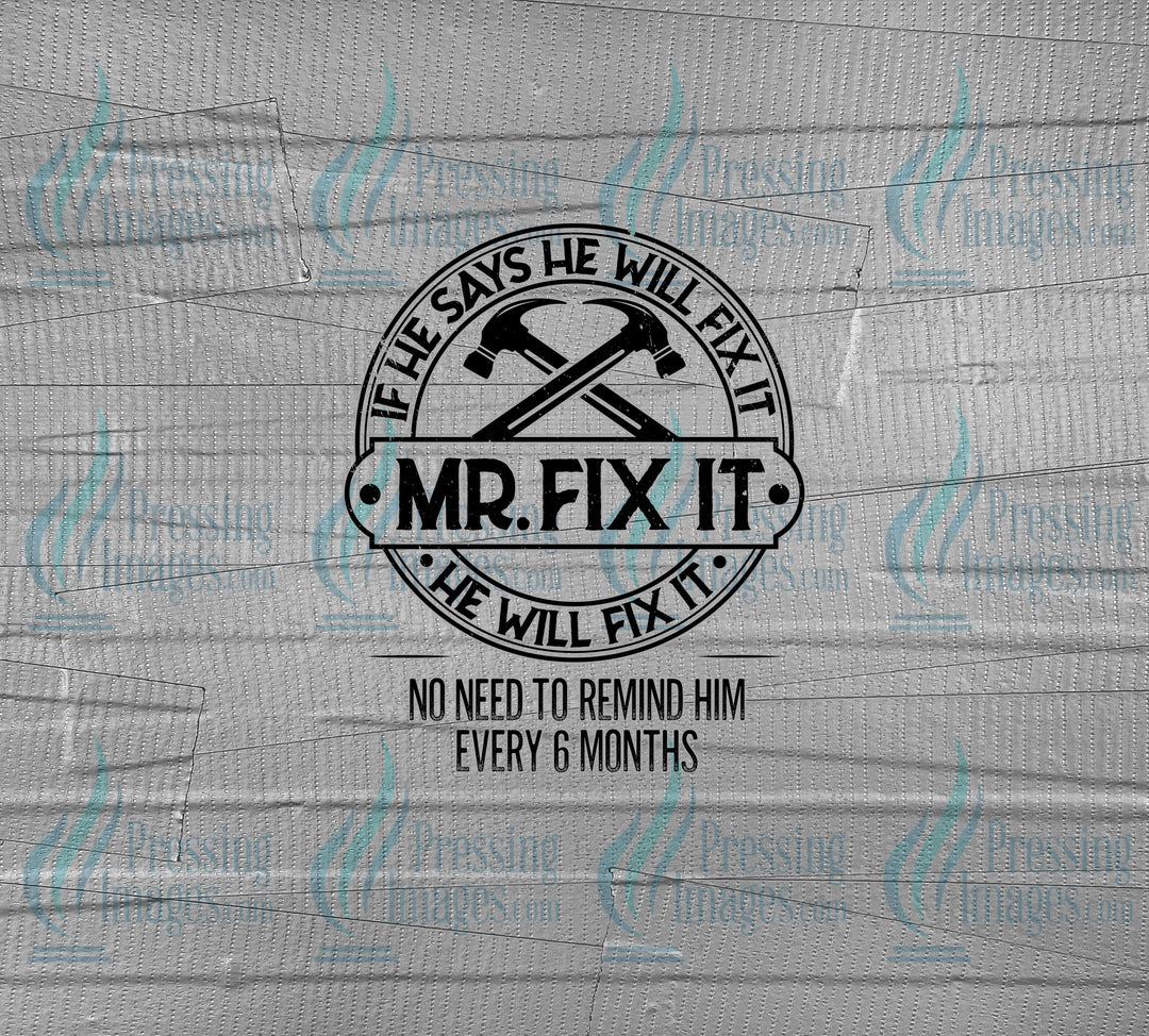 2063 Mr Fix It Duct Tape Tumbler Wrap