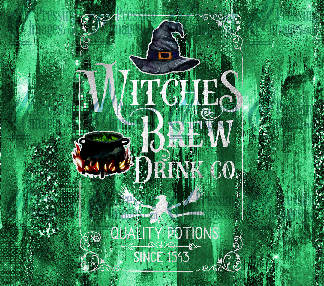2090 Witch Brew Green Tumbler Wrap