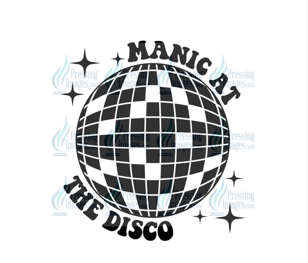 Decal: 4091 Manic at the disco