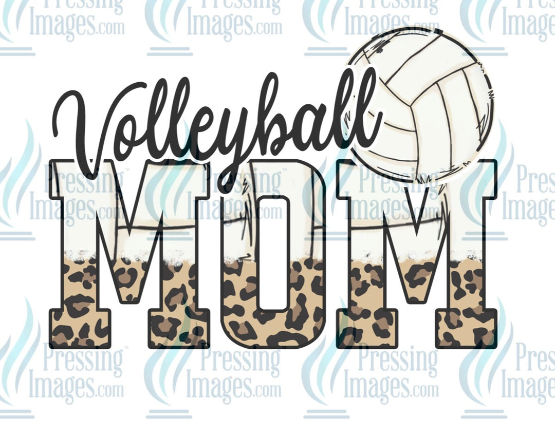 Decal: Volleyball mom