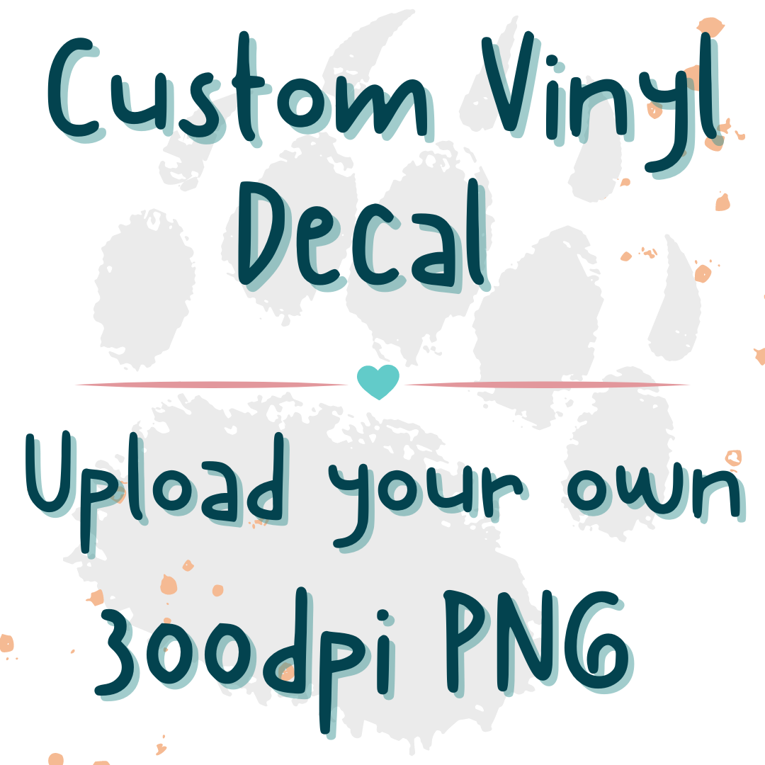 Custom Vinyl Decal - No Copyright