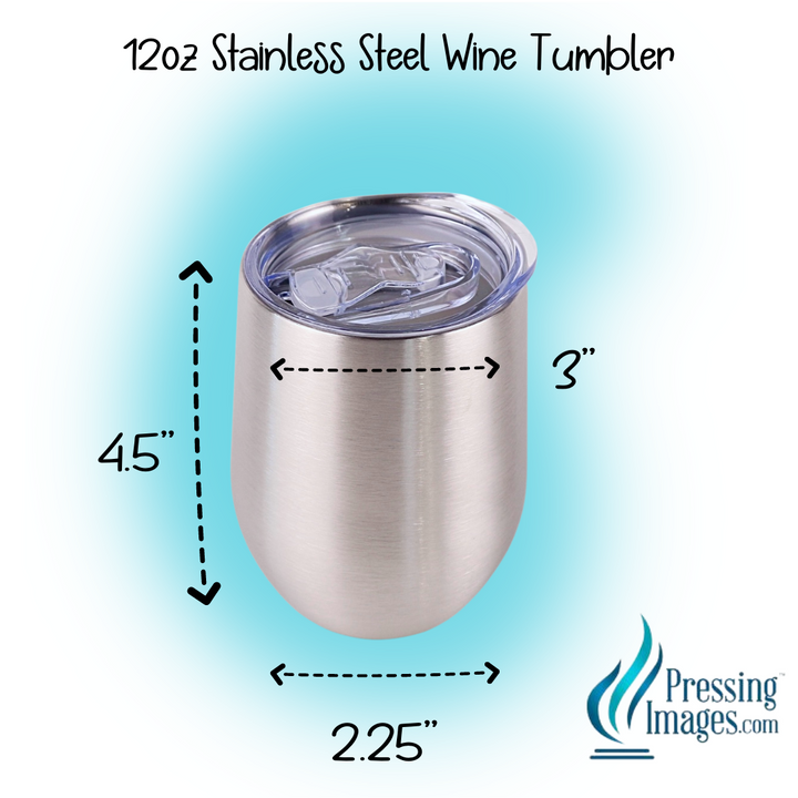 Stainless Wine 12oz Tumbler - 220032
