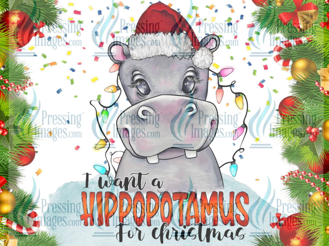 6385 Hippopotamus Tumbler Wrap