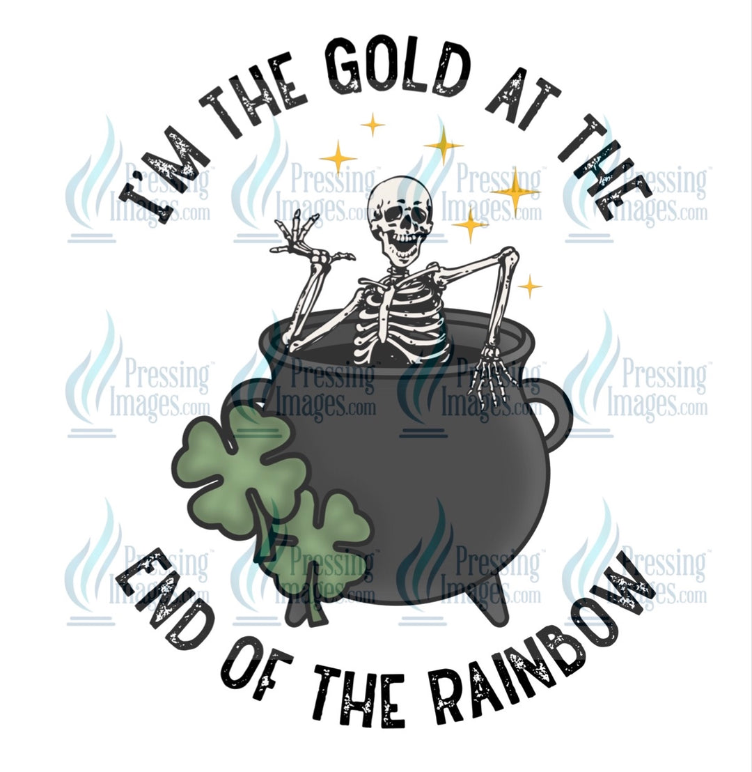 Decal 4006 I’m the gold at the end of the rainbow black