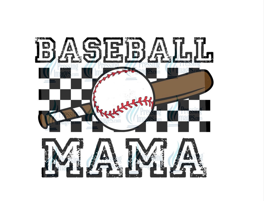 Decal: 4066 Baseball Mama
