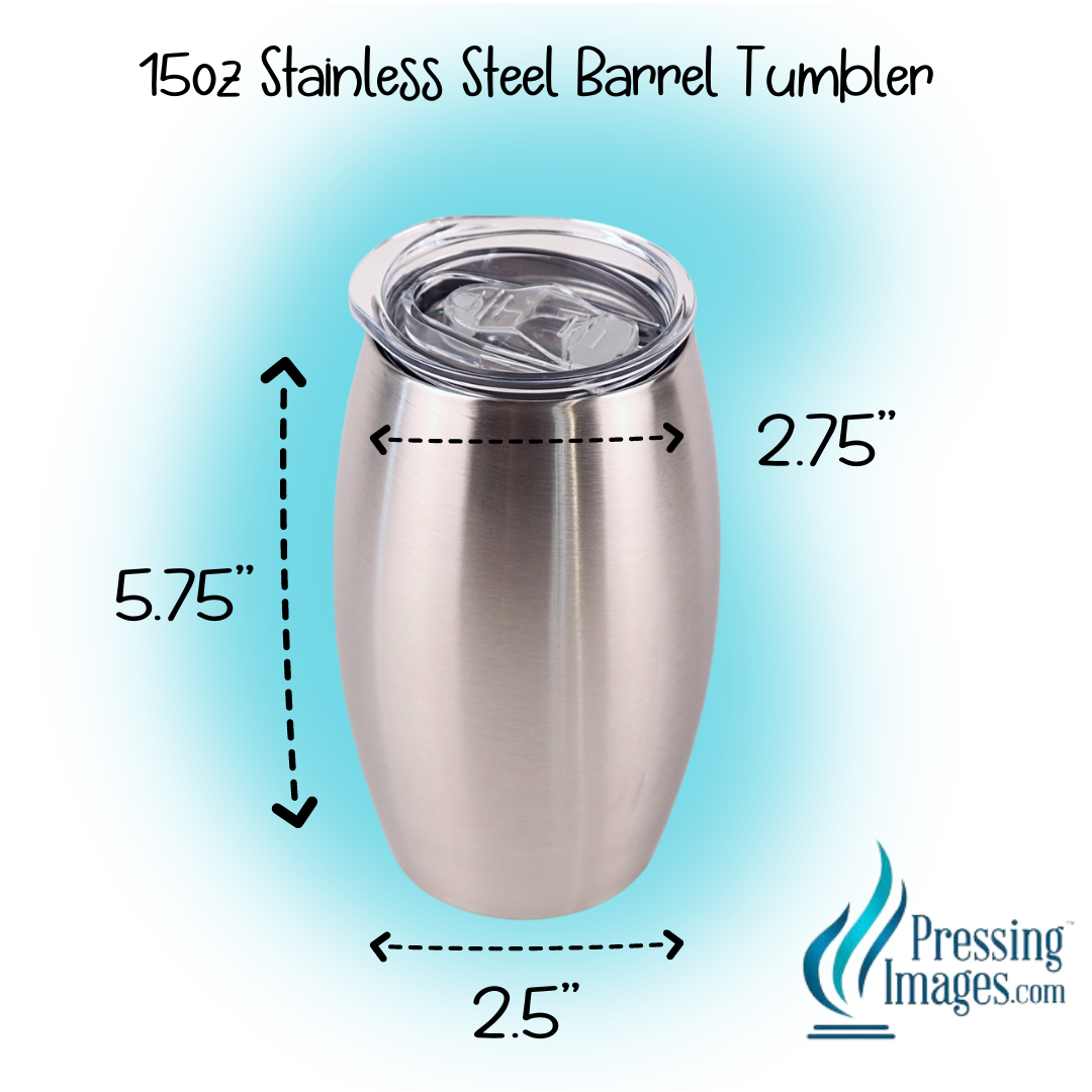 Stainless Barrel Tumbler