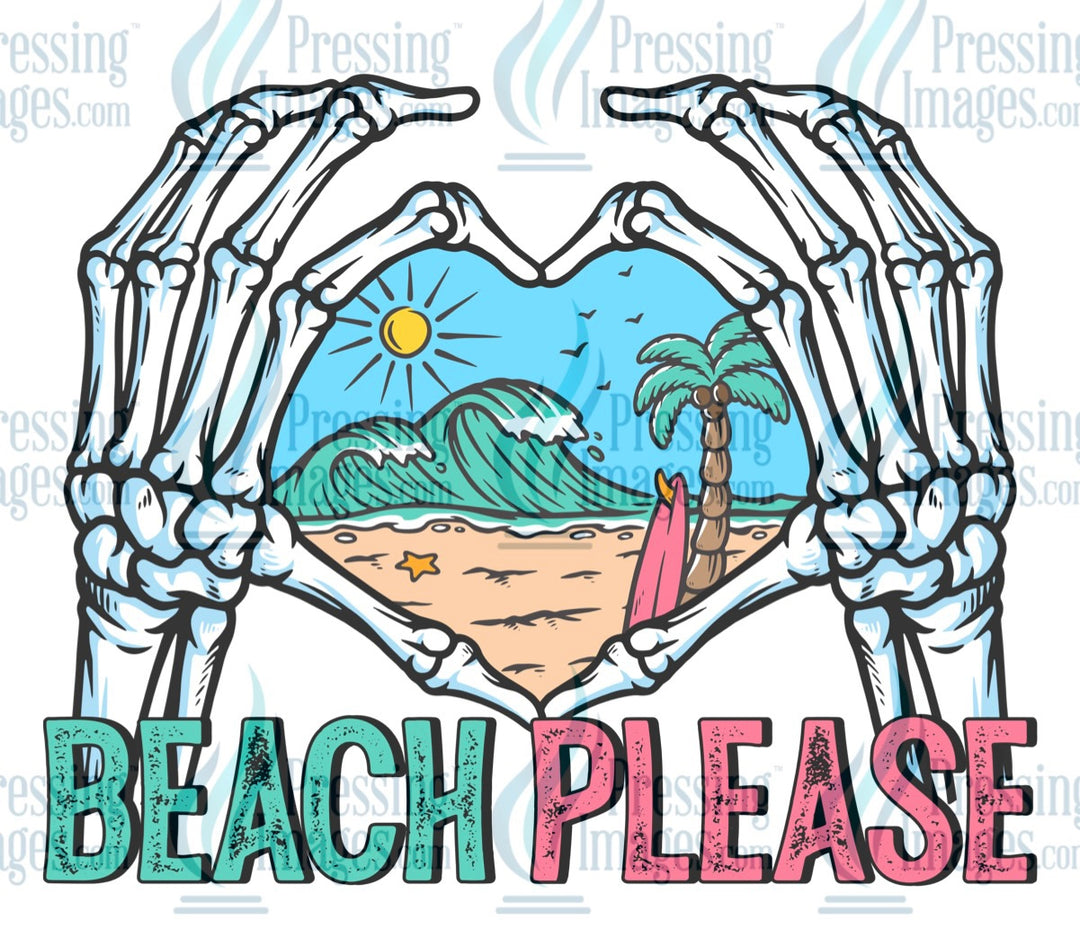 Decal: Beach please