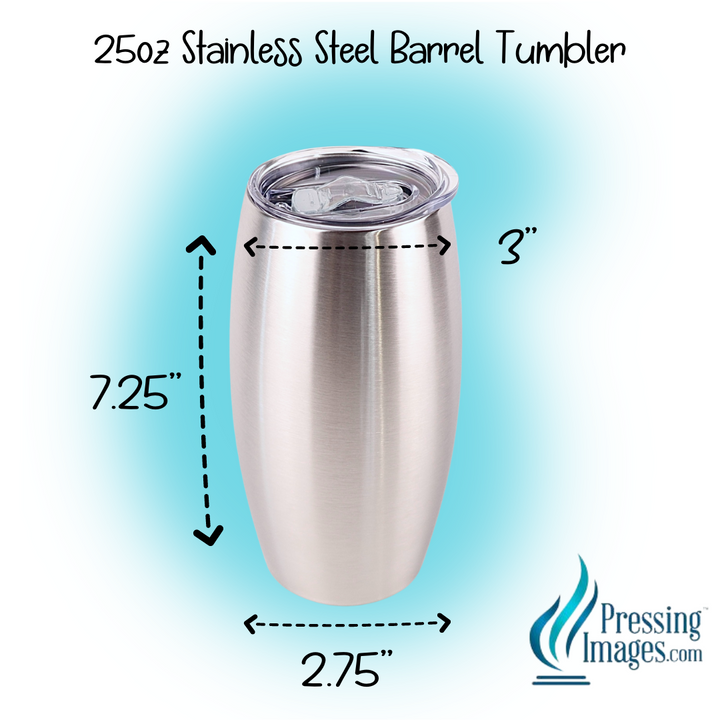 Stainless Barrel Tumbler