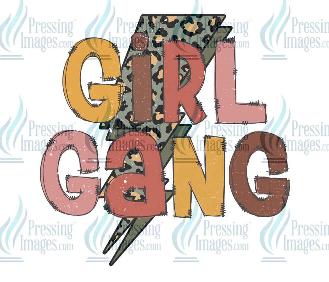 Decal: Girl Gang