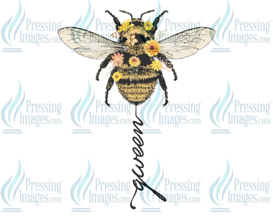 Decal: Queen Bee