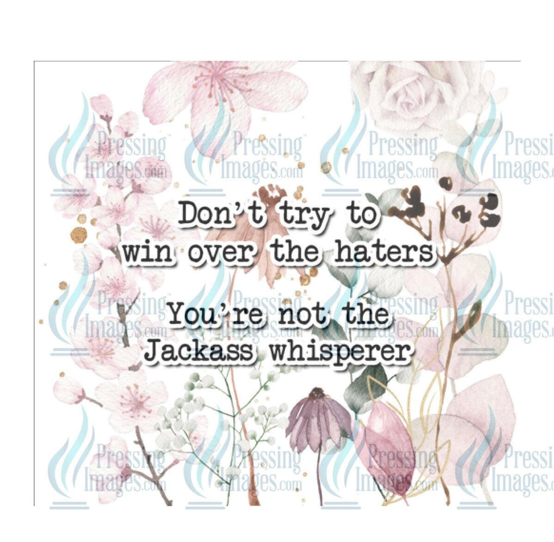 4116 you’re not the jackass whisperer.
