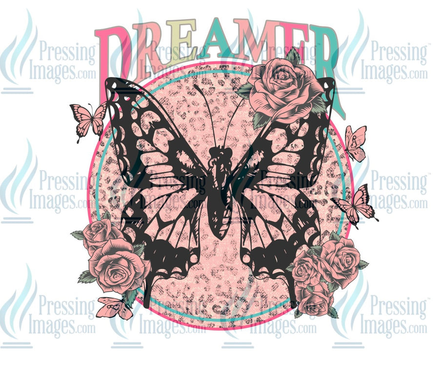 Decal: Dreamer butterfly