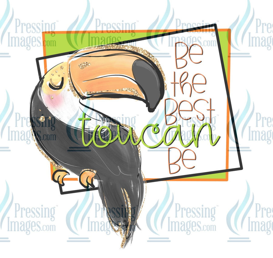 Decal: Be the best toucan be