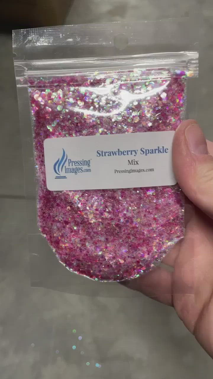 Strawberry Sparkle Glitters pack